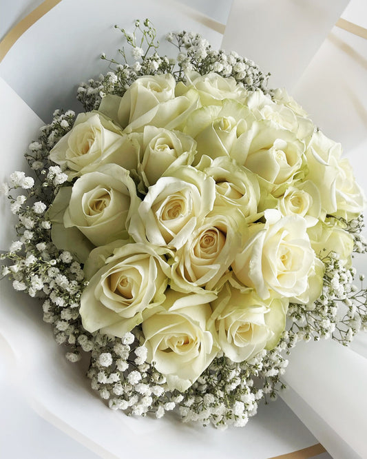 Bouquet Bouton Blanc