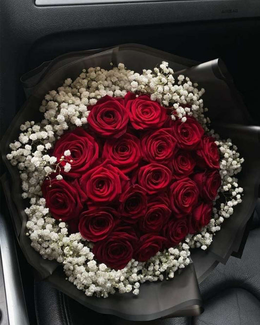 Bouquet Bouton Rouge